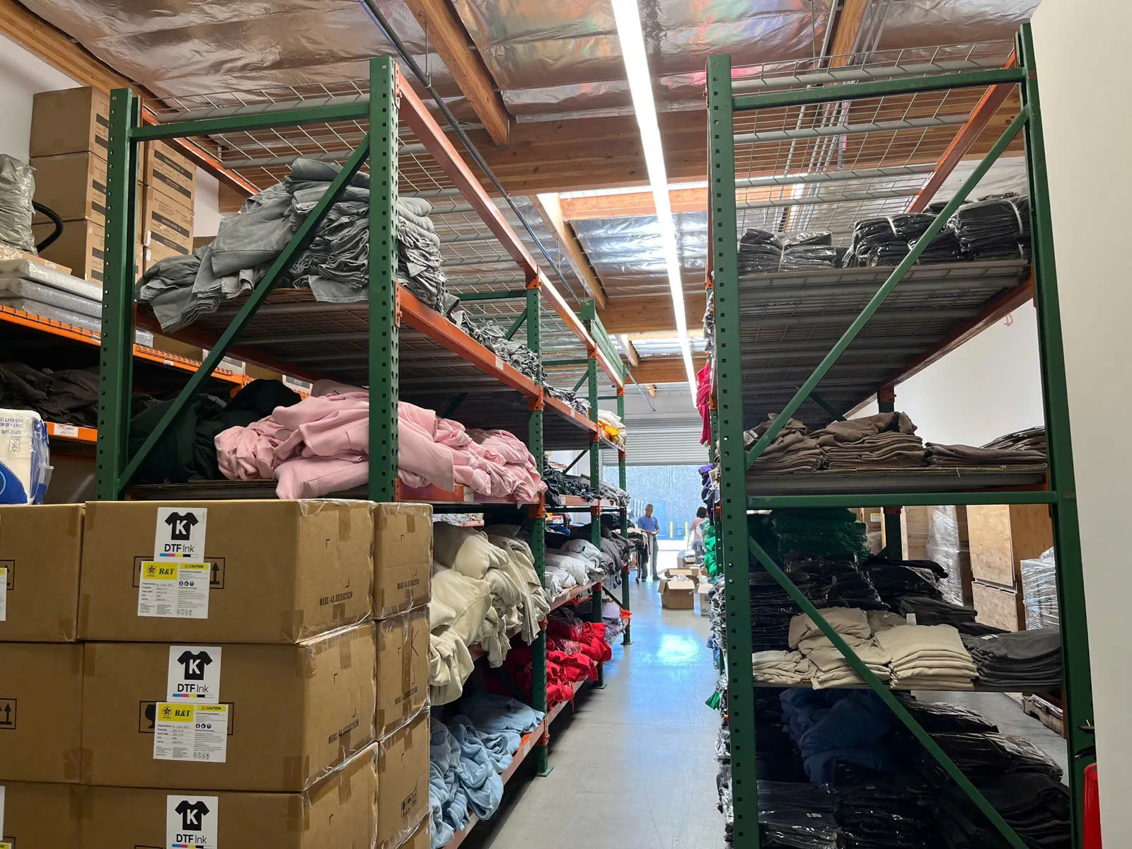 Onos printing materials and product warehouse