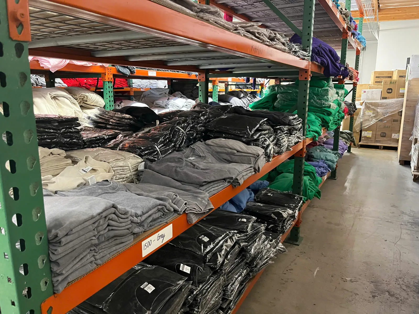 Warehouse interior